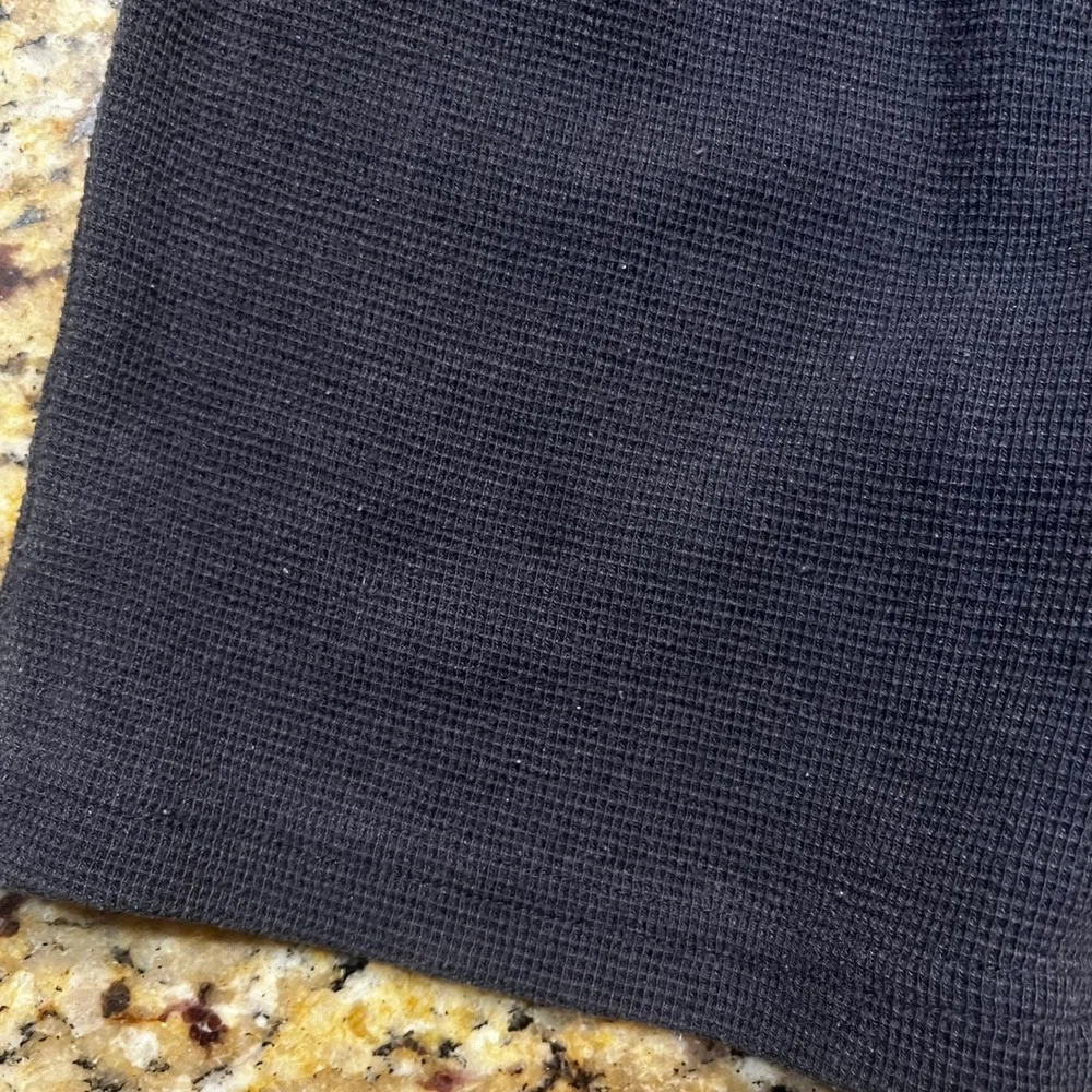 Mickey & Co Vintage Goofy Baseball Thermal Waffle Knit Shorts Kids 4T Navy Black